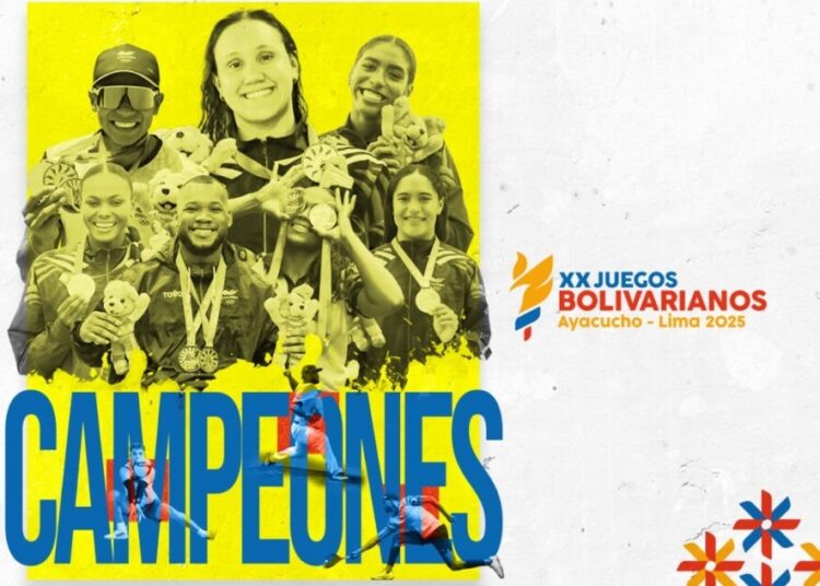 Colombia, campeón de los Juegos Bolivarianos Ayacucho-Lima 2025