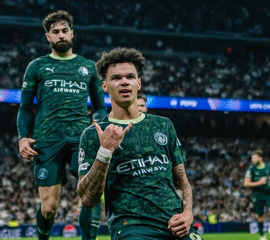 Manchester City remonta y vence 2-1 al Real Madrid en partido por Liga de Campeones