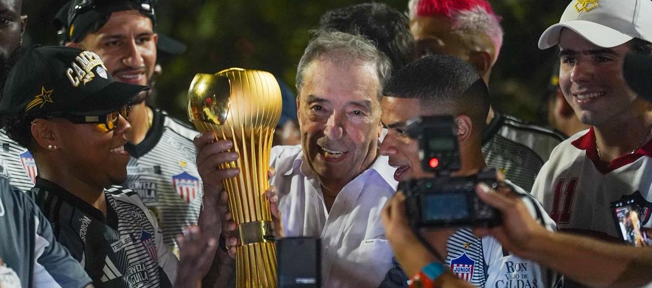 Fuad Char ya proyecta al Junior 2026 y anuncia refuerzos: “Vamos a traer algunos refuercitos”