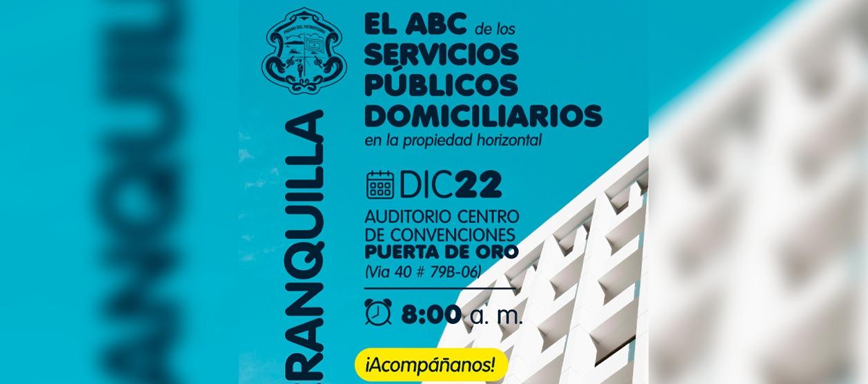 Barranquilla realizará jornada “ABC de los servicios públicos” para propiedades horizontales este lunes en Puerta de Oro