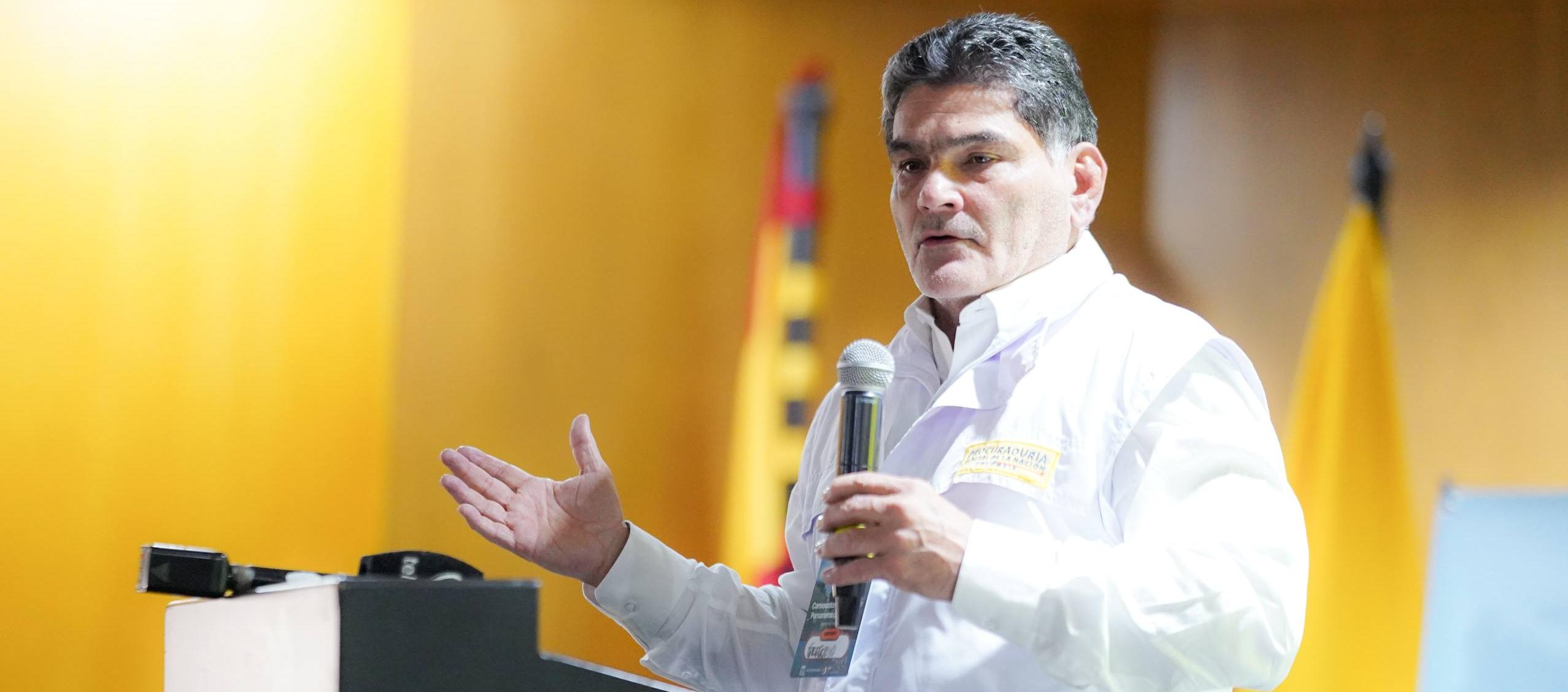 Procurador Eljach exige acciones “urgentes y contundentes” contra promotores de asonadas en el país