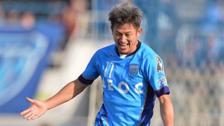 El futbolista japonés Kazuyoshi Miura, de 58 años