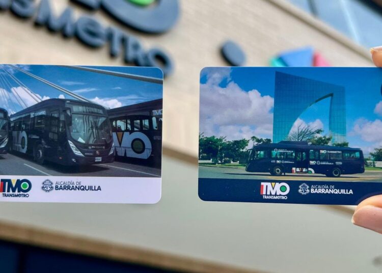 Transmetro lanza tarjetas conmemorativas de Barranquilla
