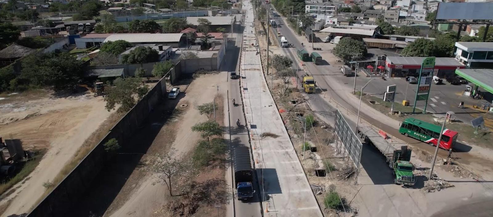 Calzada sur de la Vía Circunvalar en Soledad sería habilitada en los próximos días