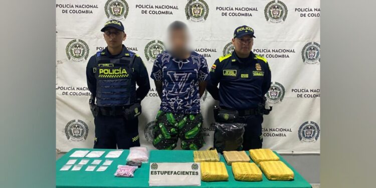 Capturado con drogas en Puerto Colombia