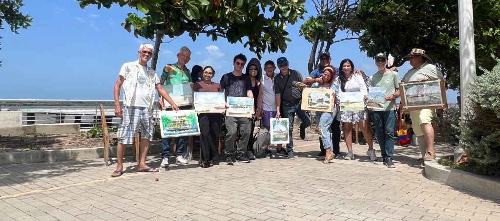 Barranquilla fue elegida como sede oficial en Colombia de la jornada mundial de acuarela ‘Pintando el mundo’