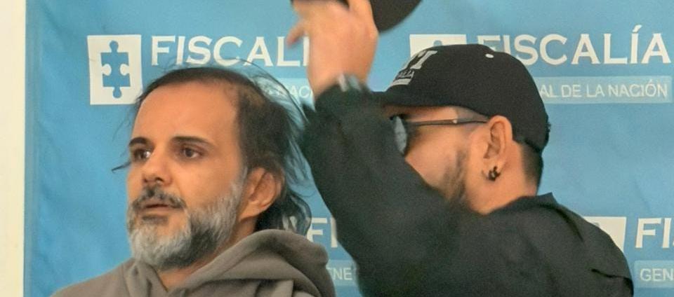 Tras su captura, Álvaro Rivera, pareja de Valentina Cepeda, fue trasladado a la URI de la Fiscalía en Barranquilla