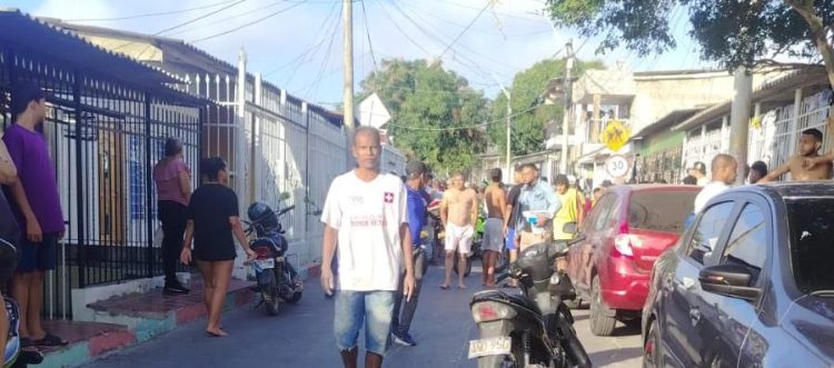Ataque a bala deja dos personas heridas en el barrio La Sierrita, en Barranquilla