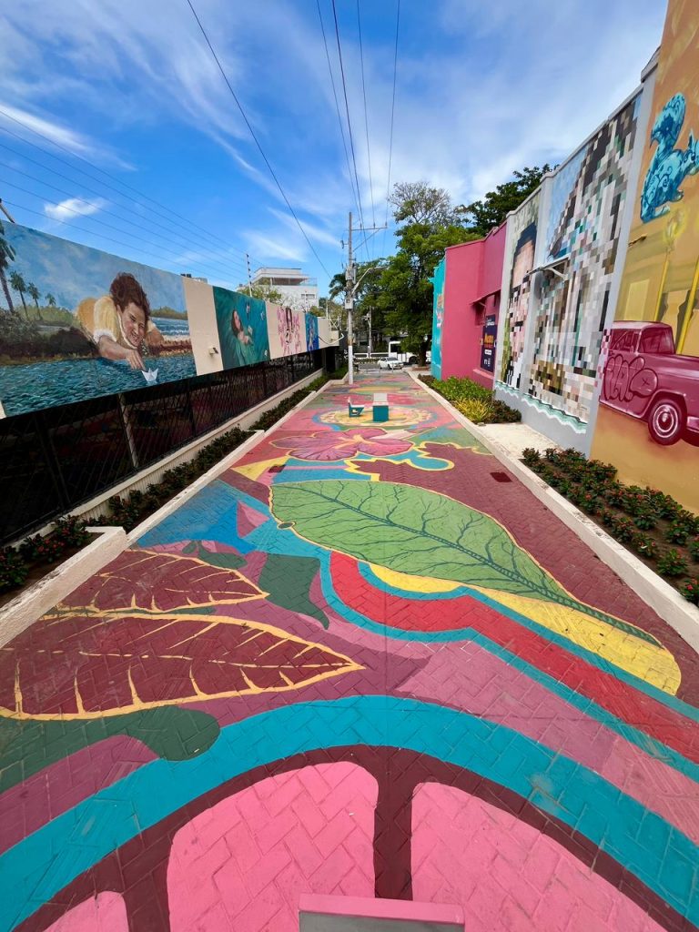 Murales transforman el callejón La Libertad en El Prado y recuperan un espacio emblemático de Barranquilla