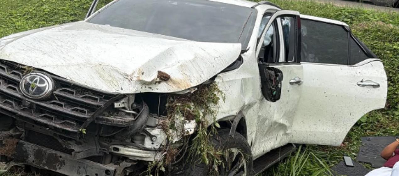 Sebastián Ayala sufre accidente de tránsito en vía entre Santander y Meta