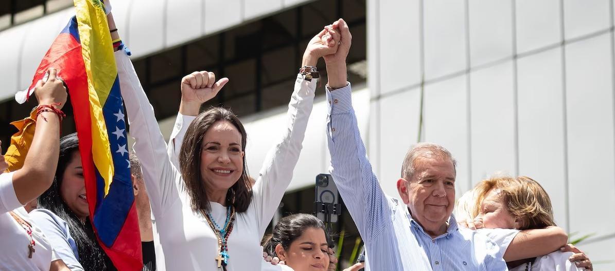 María Corina Machado afirma que Edmundo González debe asumir “de inmediato” la Presidencia tras captura de Nicolás Maduro