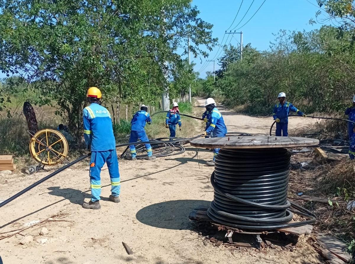Robo de cable deja sin energía a varios barrios de Soledad