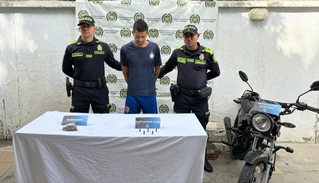 Capturan en Baranoa a presunto jefe de zona de ‘Los Costeños’ por homicidio y extorsión