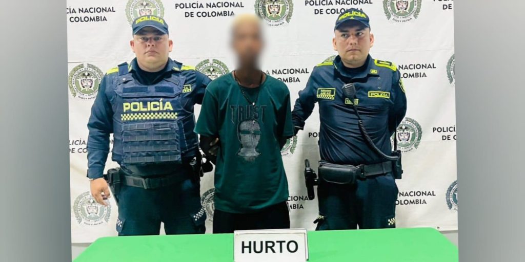 Capturan en flagrancia a presunto ladrón en el barrio San José de Barranquilla