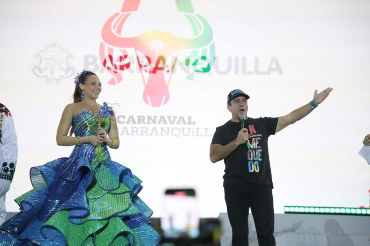 Michelle Char Reina del Carnaval de Barranquilla