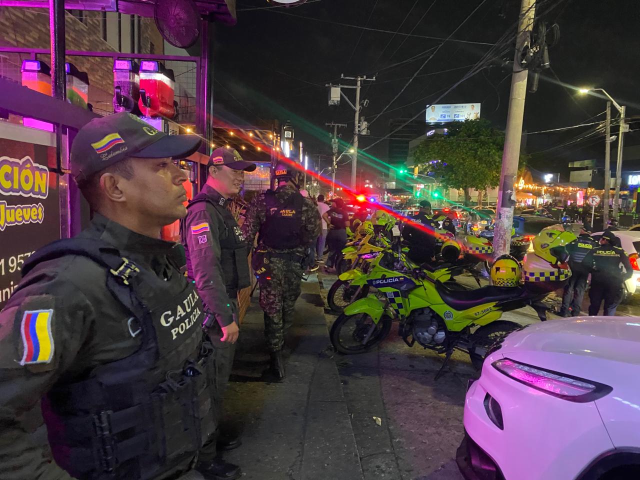 Fin de semana deja 63 capturas y decomiso de armas en Barranquilla