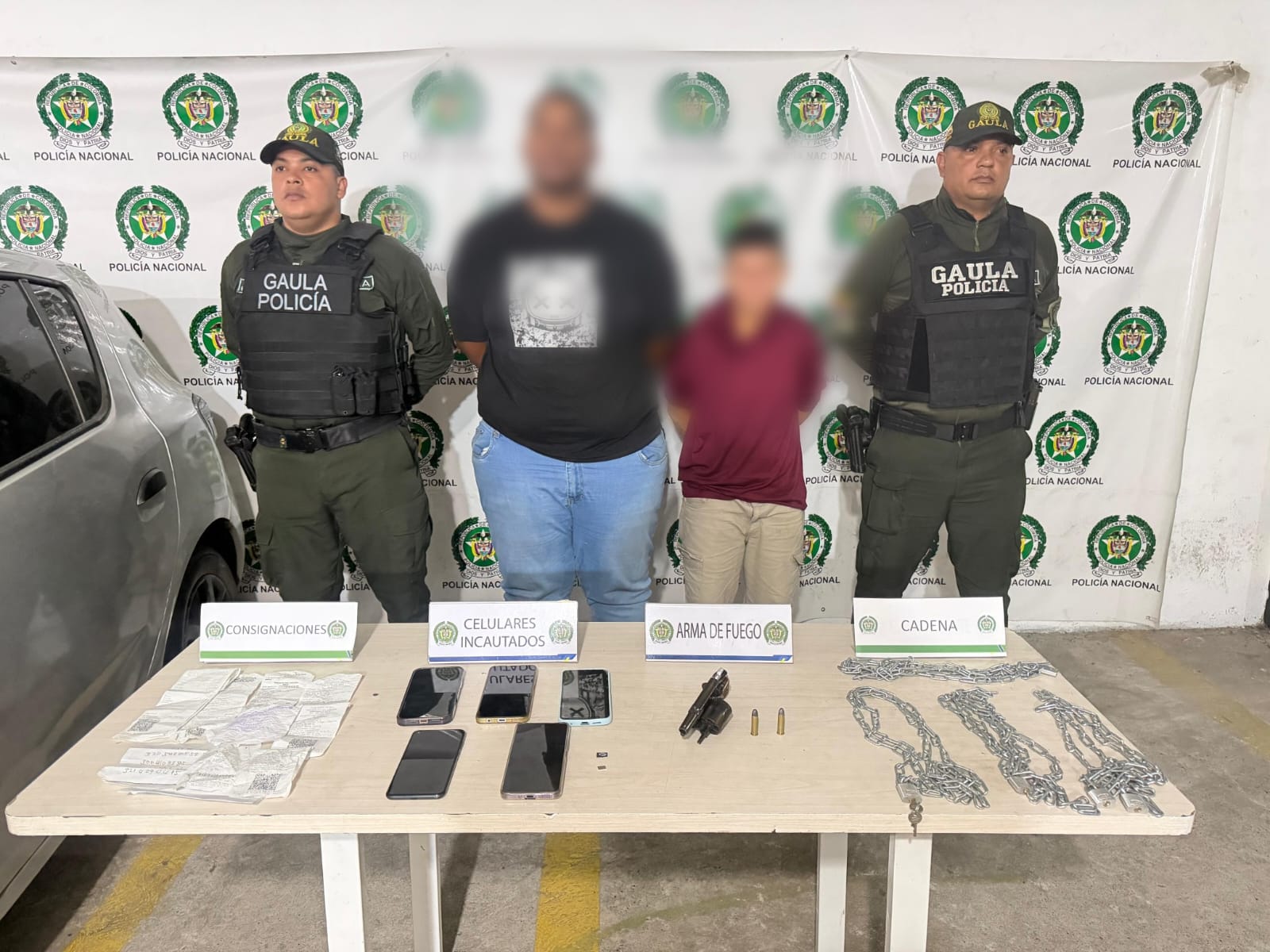 Gaula rescata a dos empresarios y un periodista secuestrados en Santa Verónica; dos capturados