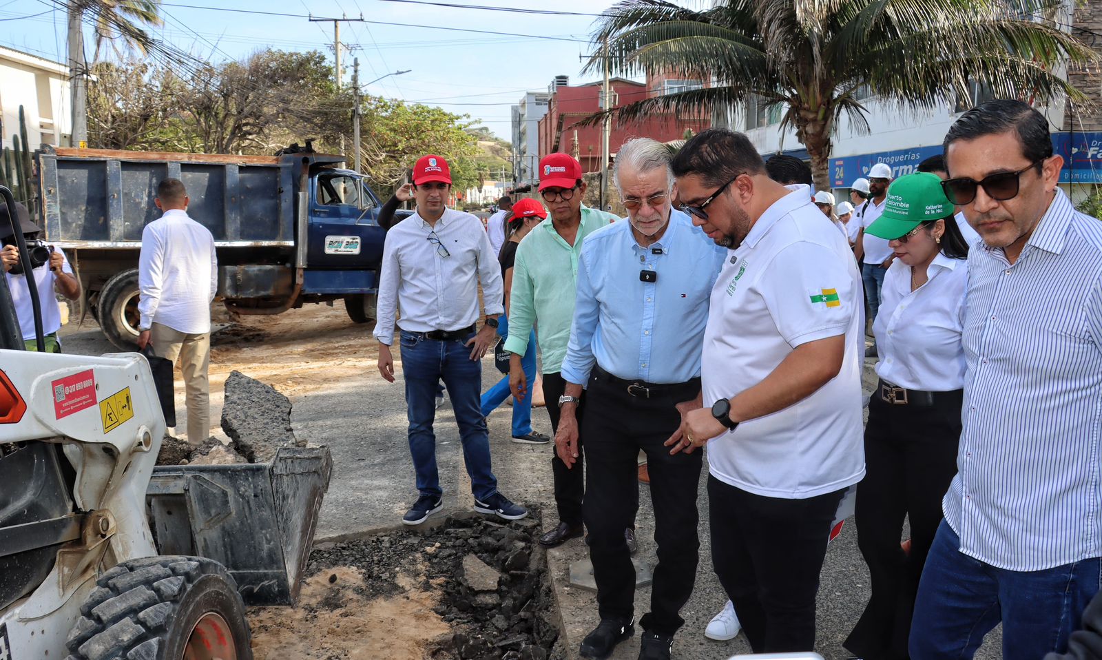 Arrancan obras del Corredor Vial Turístico de la Calle 2 en Puerto Colombia