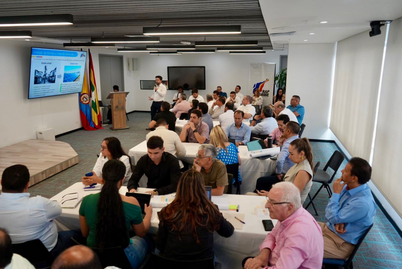 Gobernadores del Caribe lideran la construcción del Plan Energético Regional para estabilizar el sistema eléctrico del país