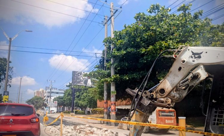Obras calle 72