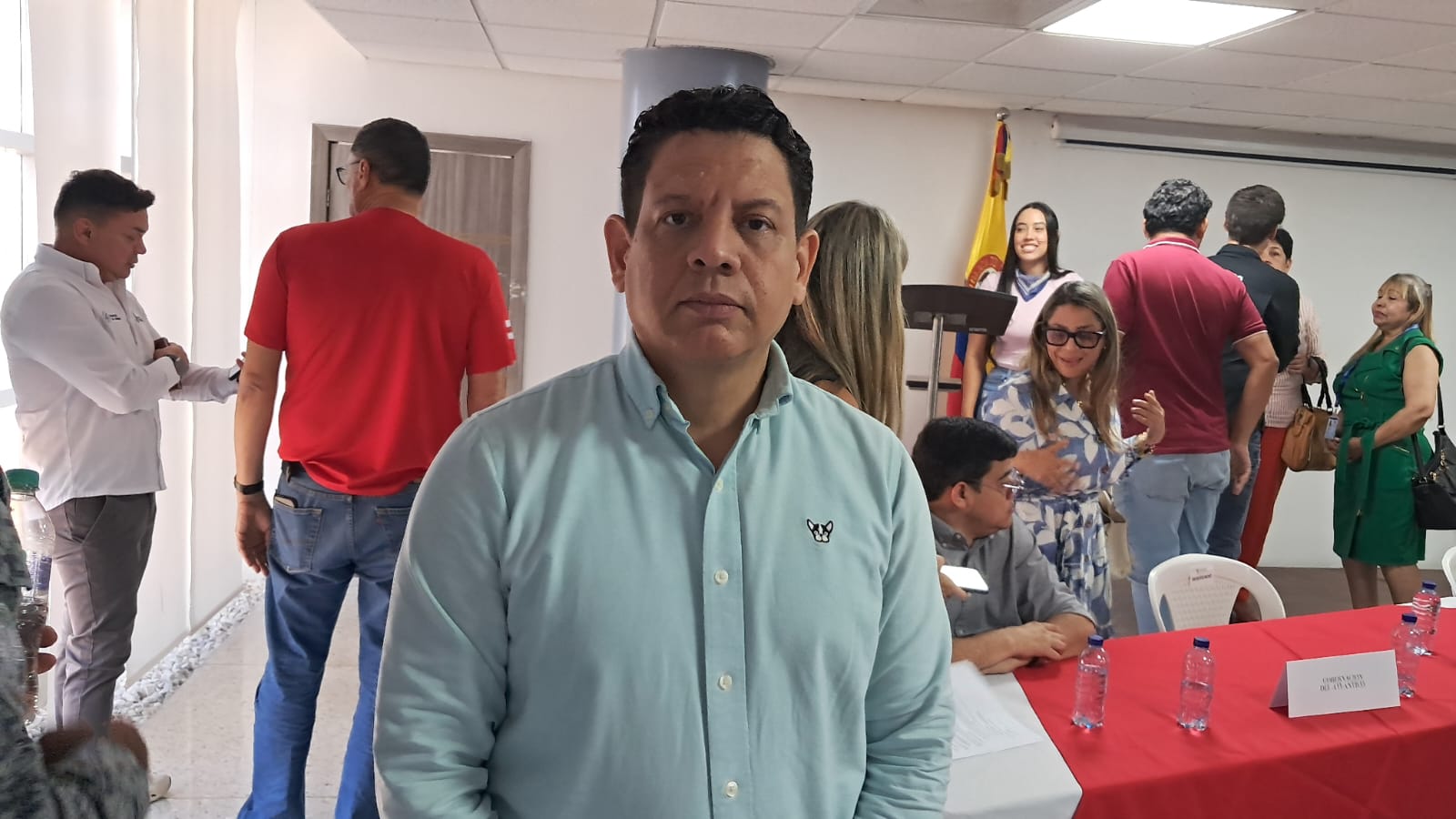 El abogado del Partido Liberal, Alberto Peña