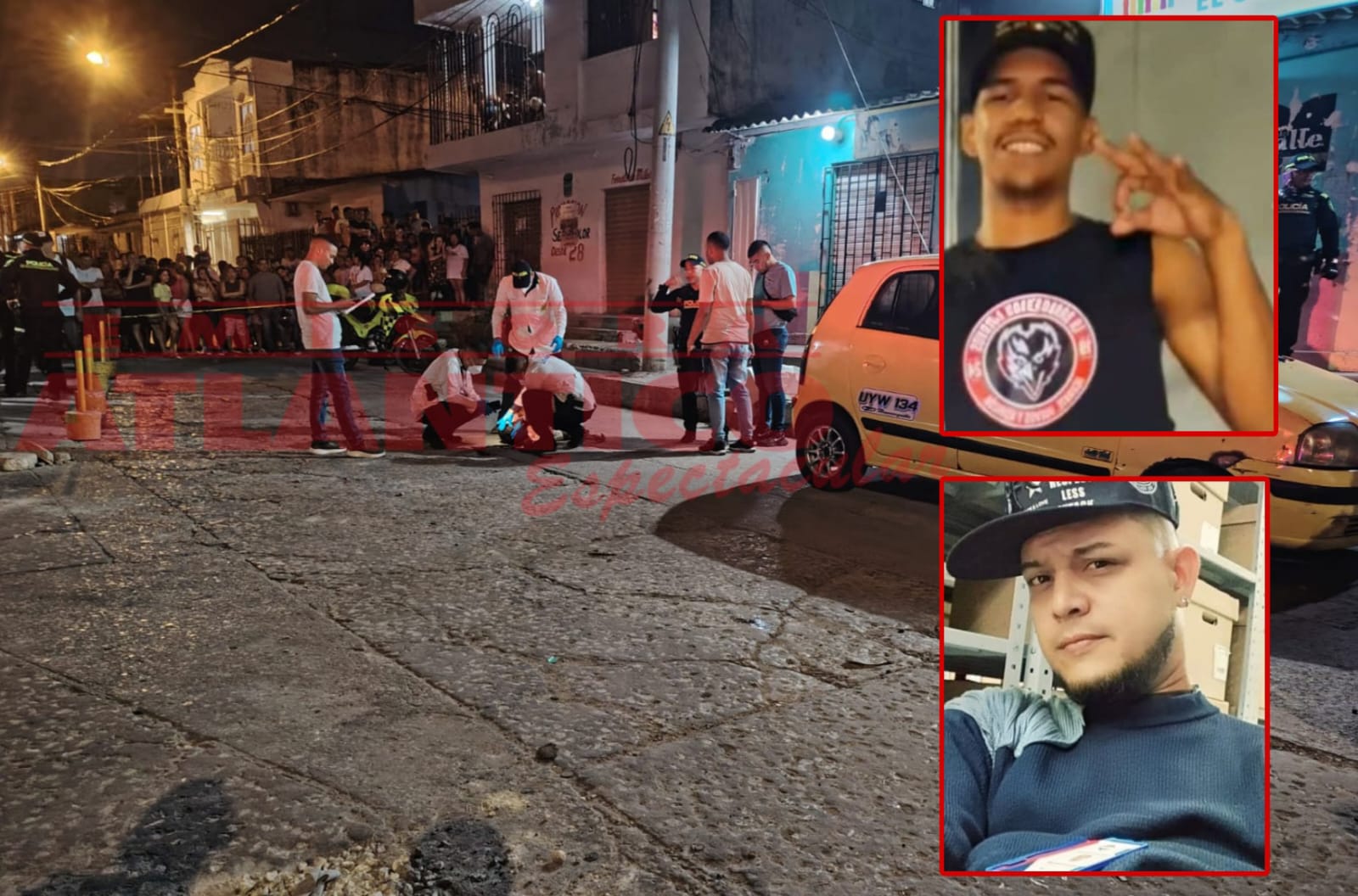 Dos muertos y una menor herida en doble ataque sicarial ocurrido en Malambo