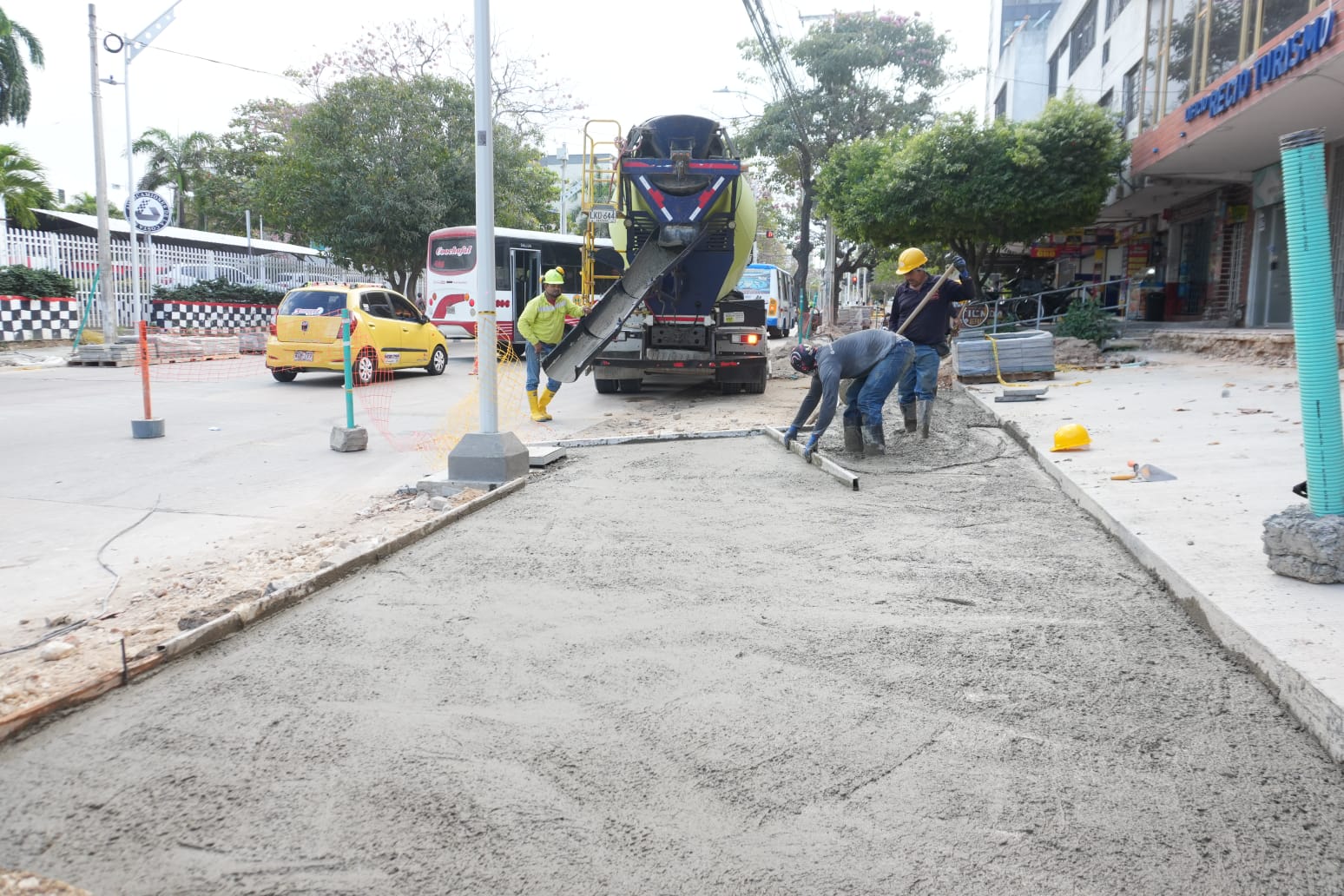 Avance obras calle 72
