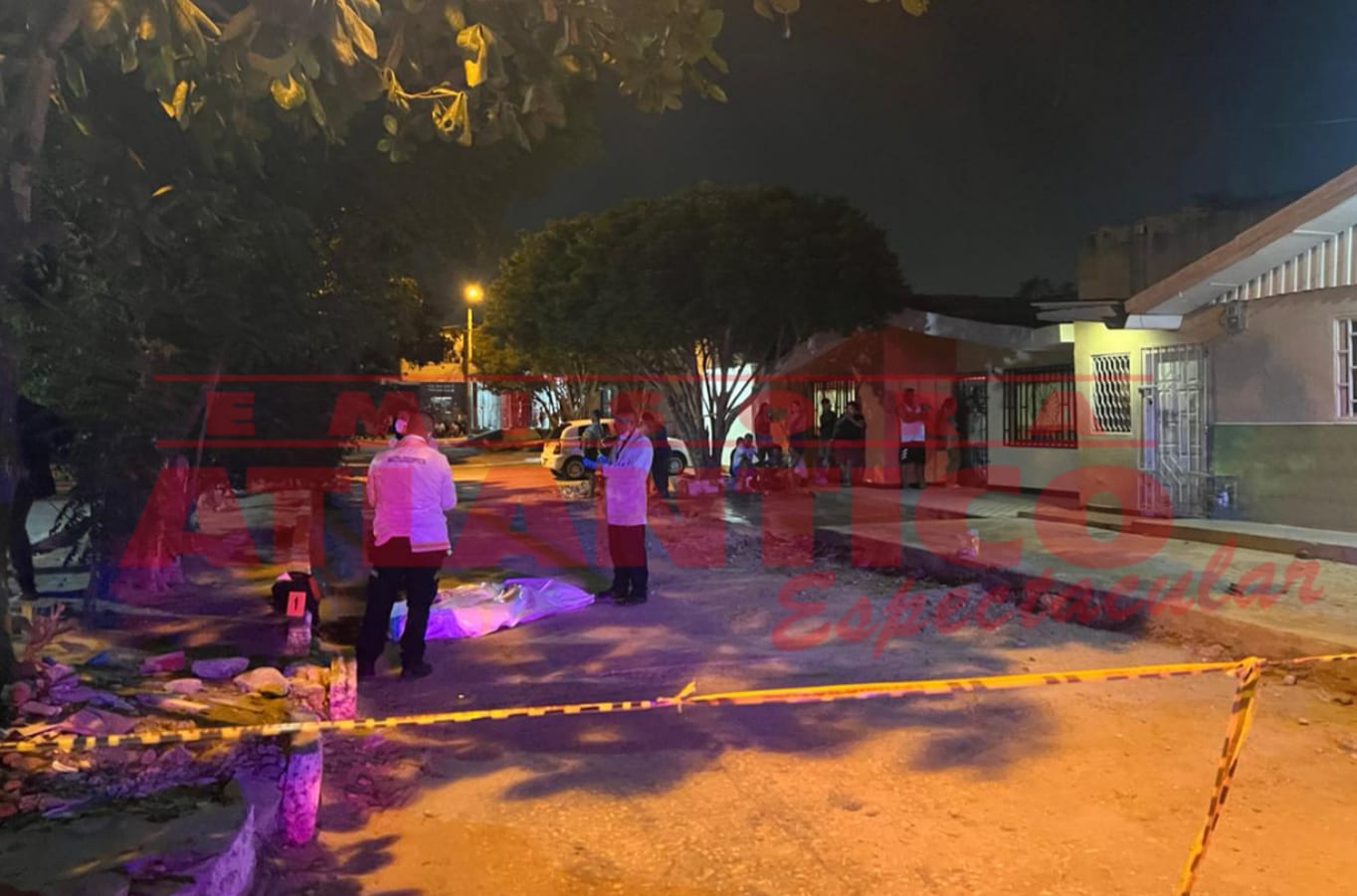 Asesinan a un hombre en el barrio La Floresta, en el casco viejo de Soledad