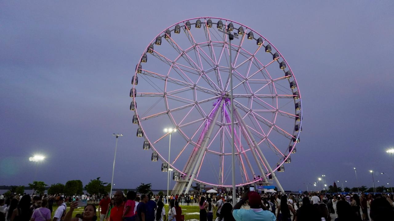 La Luna del Río supera los 157.000 visitantes en su primer mes y se consolida como nuevo ícono turístico de Barranquilla