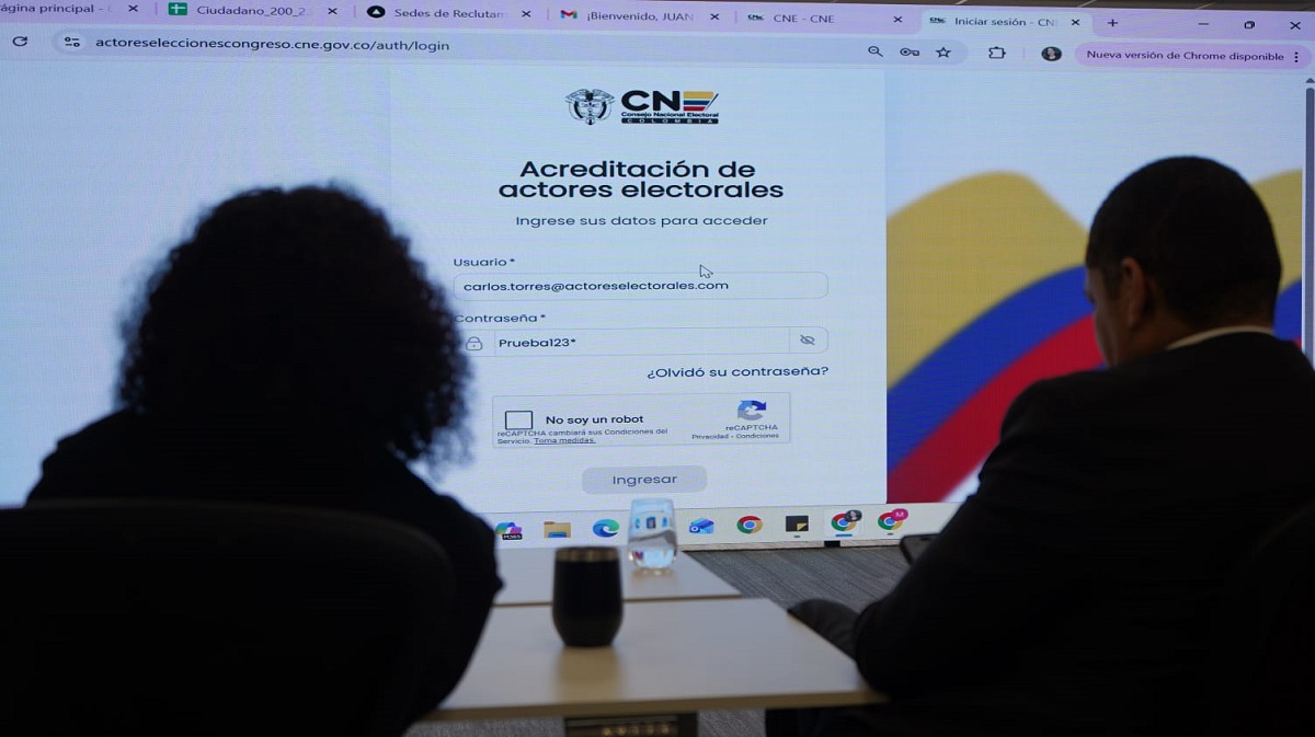 La MOE acreditará 12.000 observadores electorales usando la plataforma tecnológica liderada por el Consejo Nacional Electoral