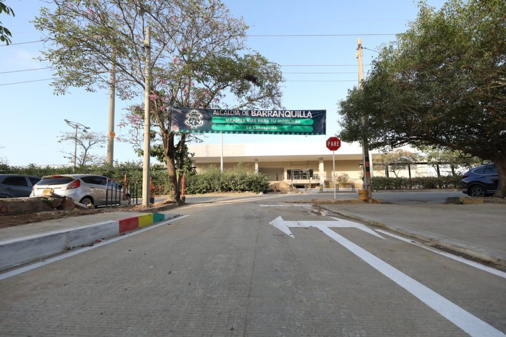 La Concepción queda 100 % pavimentado tras entrega de nuevas vias