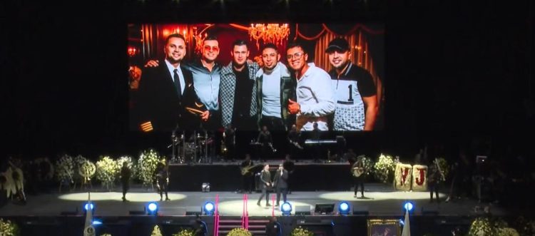 Multitudinario homenaje despide a Yeison Jiménez en el Movistar Arena de Bogotá