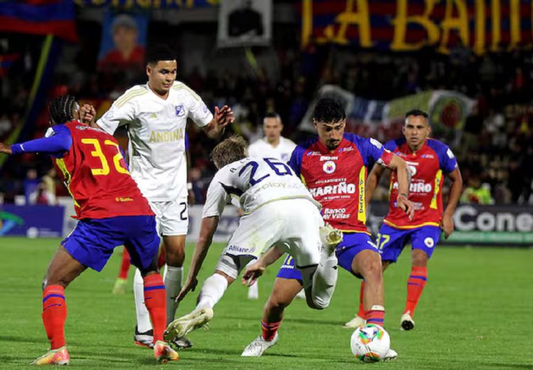 Pasto vs Millonarios
