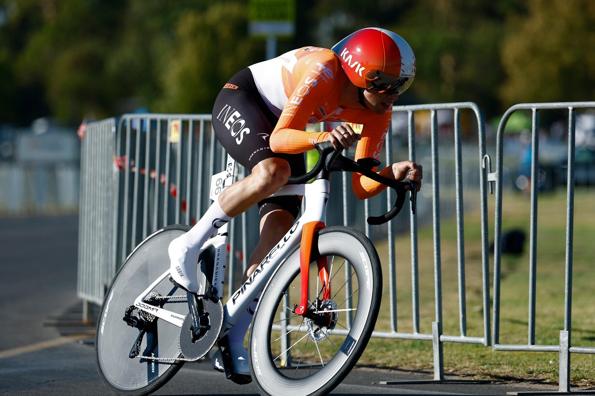 Ciclismo: Samuel Watson ganó el prólogo y es el primer líder del Tour Down Under