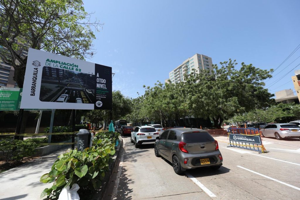 Alcaldía inicia ampliación de la calle 82 a tres carriles entre carreras 43 y 64
