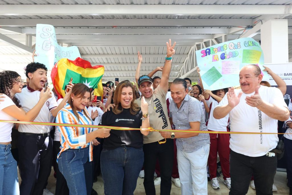 Barranquilla entrega nuevas cocinas y comedores escolares para beneficiar a cerca de 3.000 estudiantes