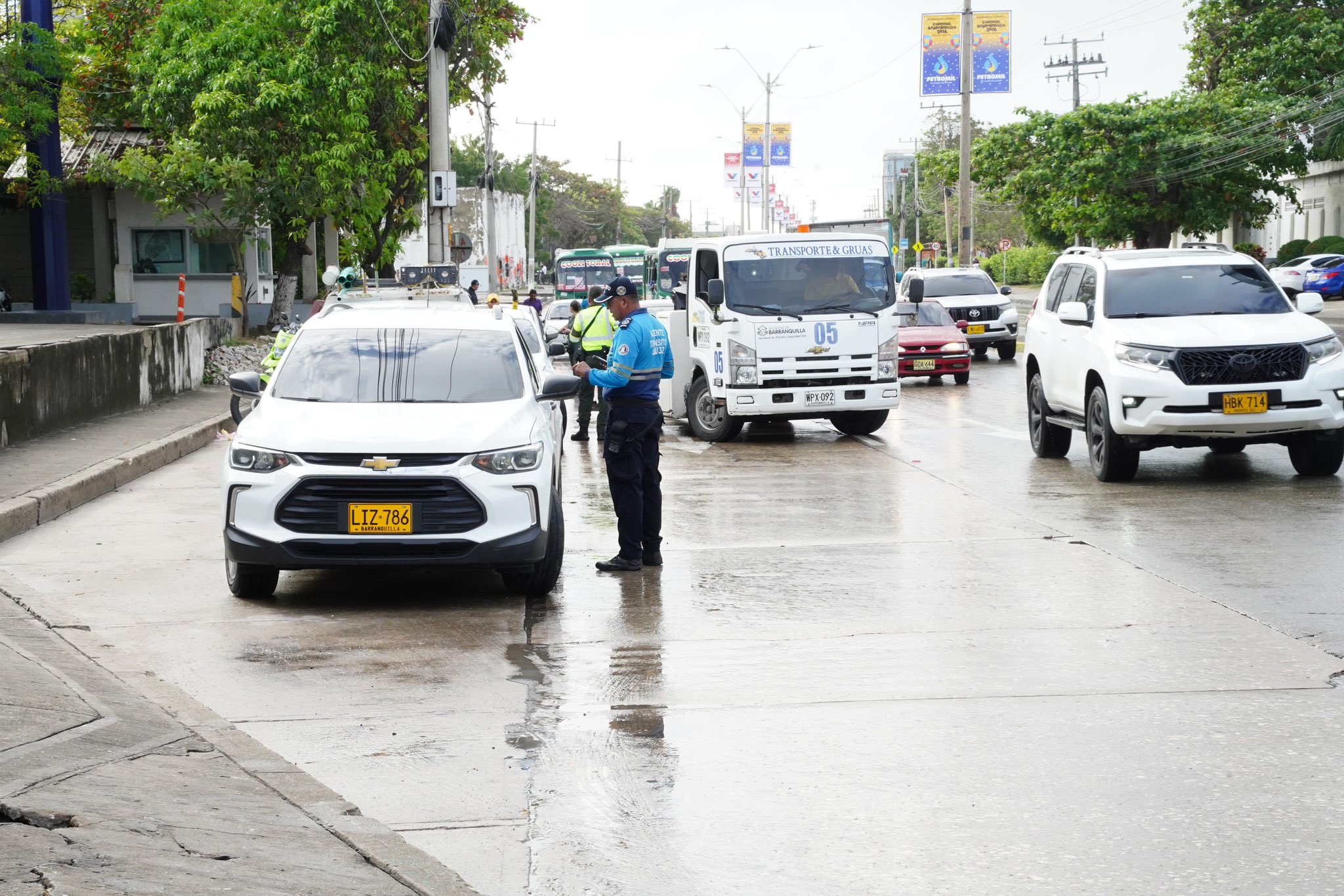 Cierres viales y pico y placa marcarán la movilidad durante el Carnaval 2026 en Barranquilla