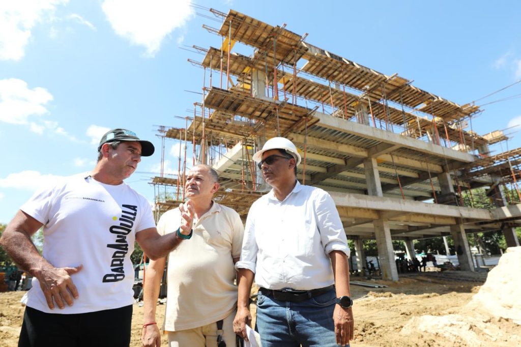alcalde Alejandro Char inspeccionó las obras