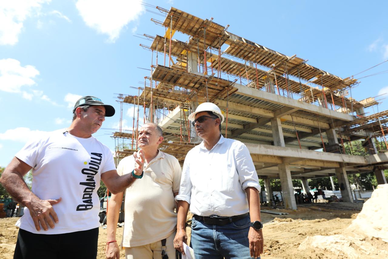 alcalde Alejandro Char inspeccionó las obras