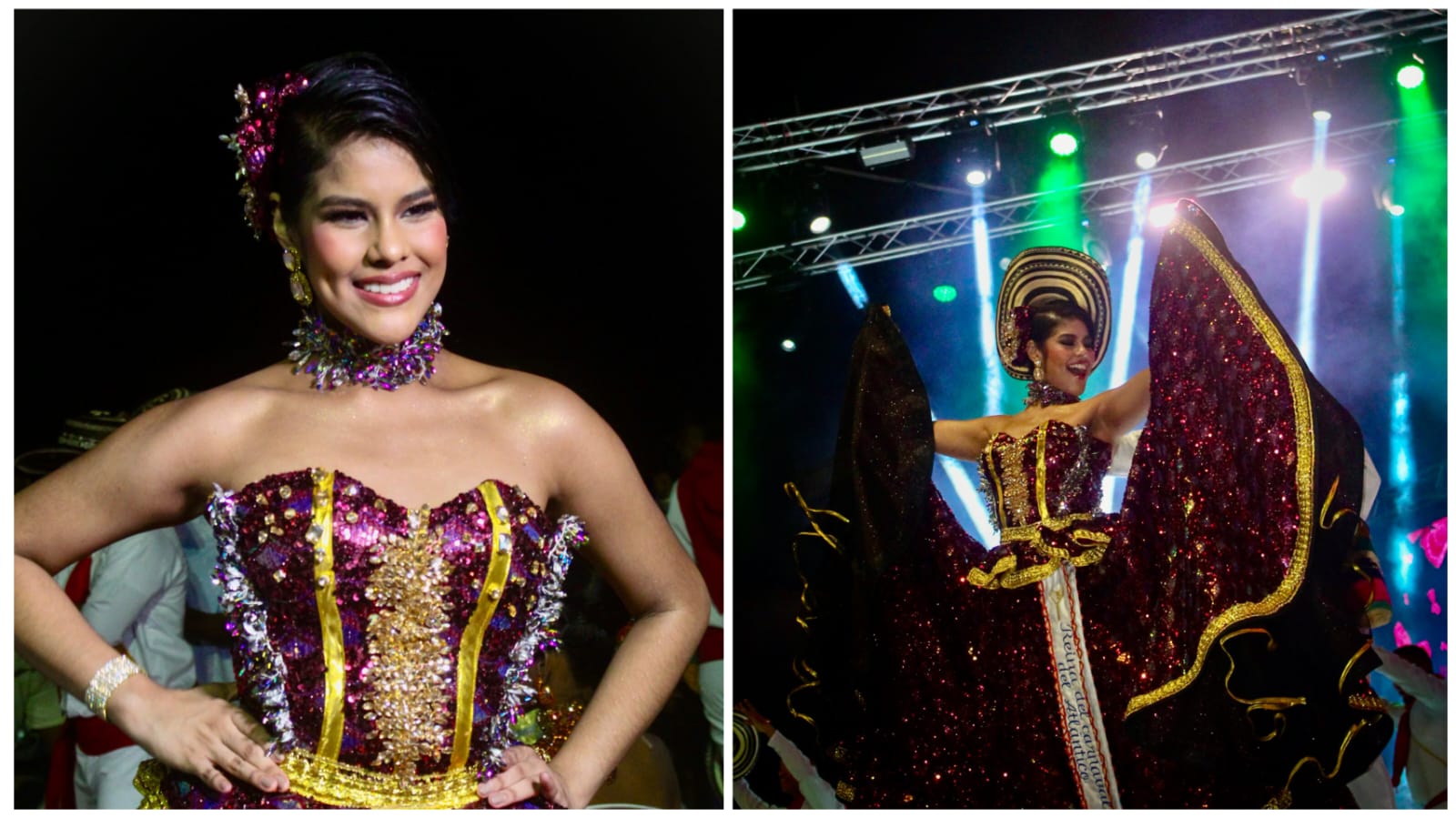 La mujer brilló en el Sirenato Departamental de la Cumbia 2026, exaltando la tradición del Atlántico