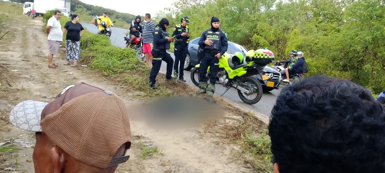 Hallan cuerpo sin vida de una mujer a un costado de la vía Caracolí–Galapa