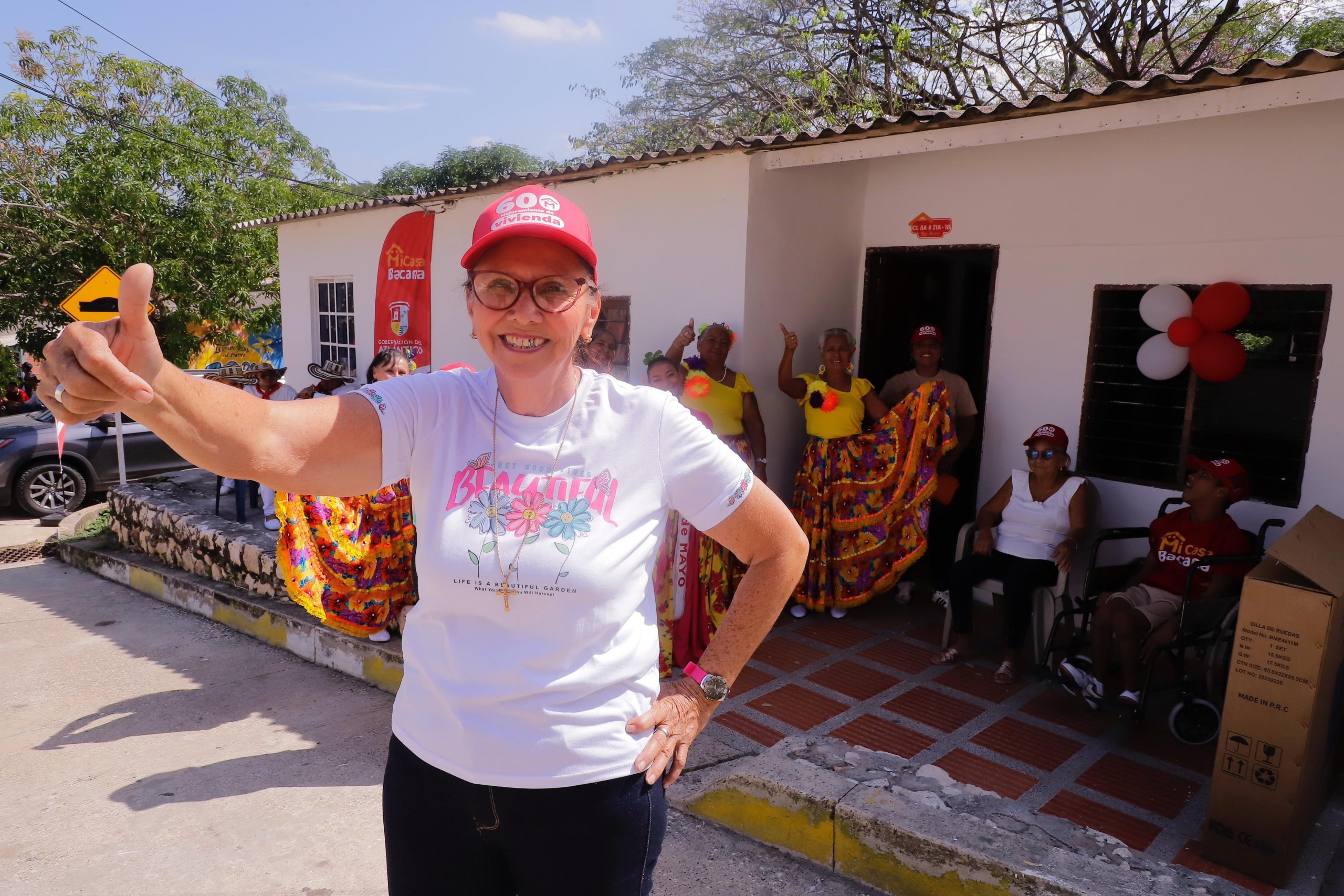 Gobernación del Atlántico entrega en Usiacurí el mejoramiento de vivienda número 600 del programa ‘Mi Casa Bacana’
