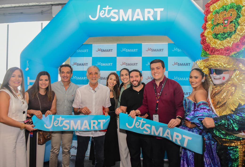 Atlántico amplía conectividad aérea con nuevos vuelos diarios de JetSmart a Bogotá