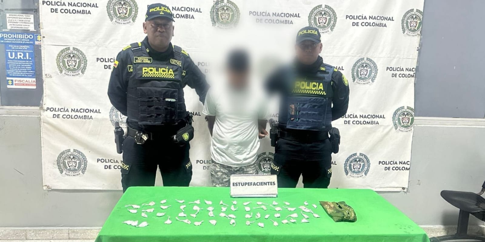 Capturan a hombre con 72 dosis de cocaína en la avenida Circunvalar, en Barranquilla