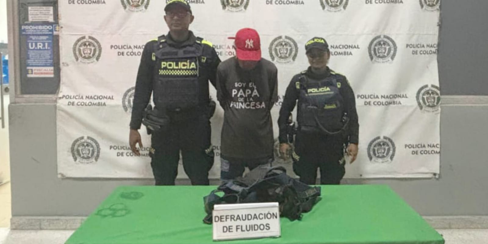 Capturan en flagrancia a hombre que manipulaba redes eléctricas en el barrio La Magdalena
