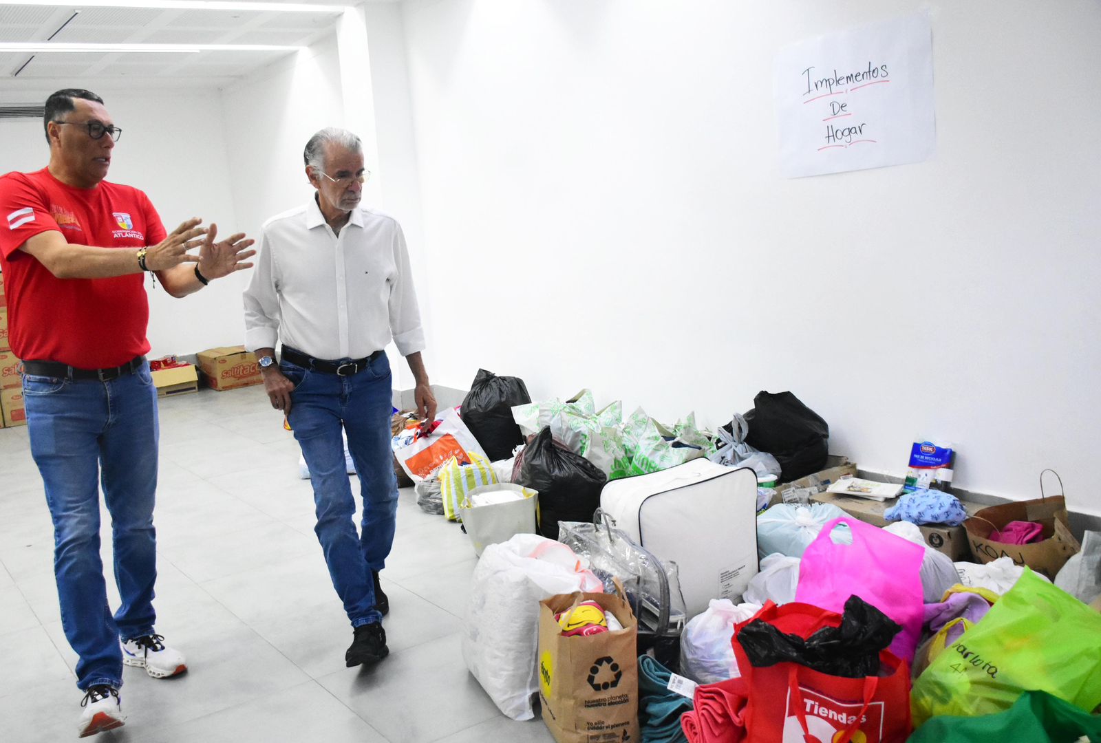 Atlántico y RAP Caribe organizan 16 toneladas de ayudas para damnificados por el invierno en Córdoba
