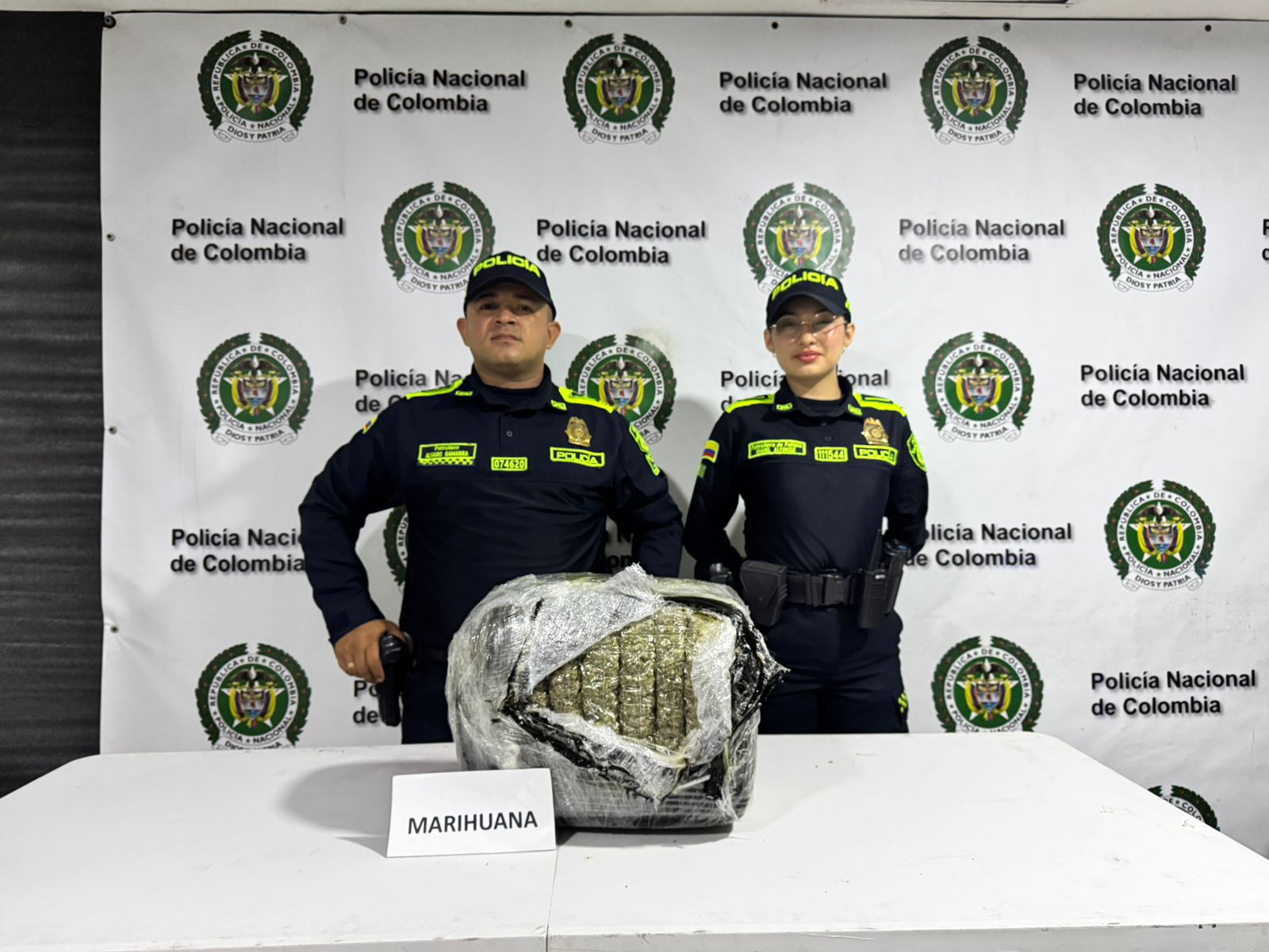 Incautan 12 kilos de droga en bus intermunicipal en la Terminal de Transportes de Barranquilla