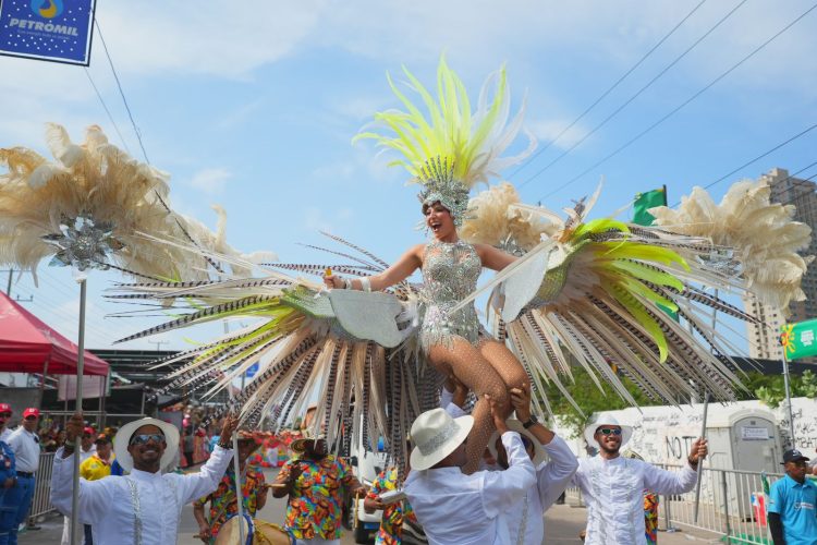 Gran Parada de Comparsas llenó de fantasía y picós la Vía 40 este Lunes de Carnaval