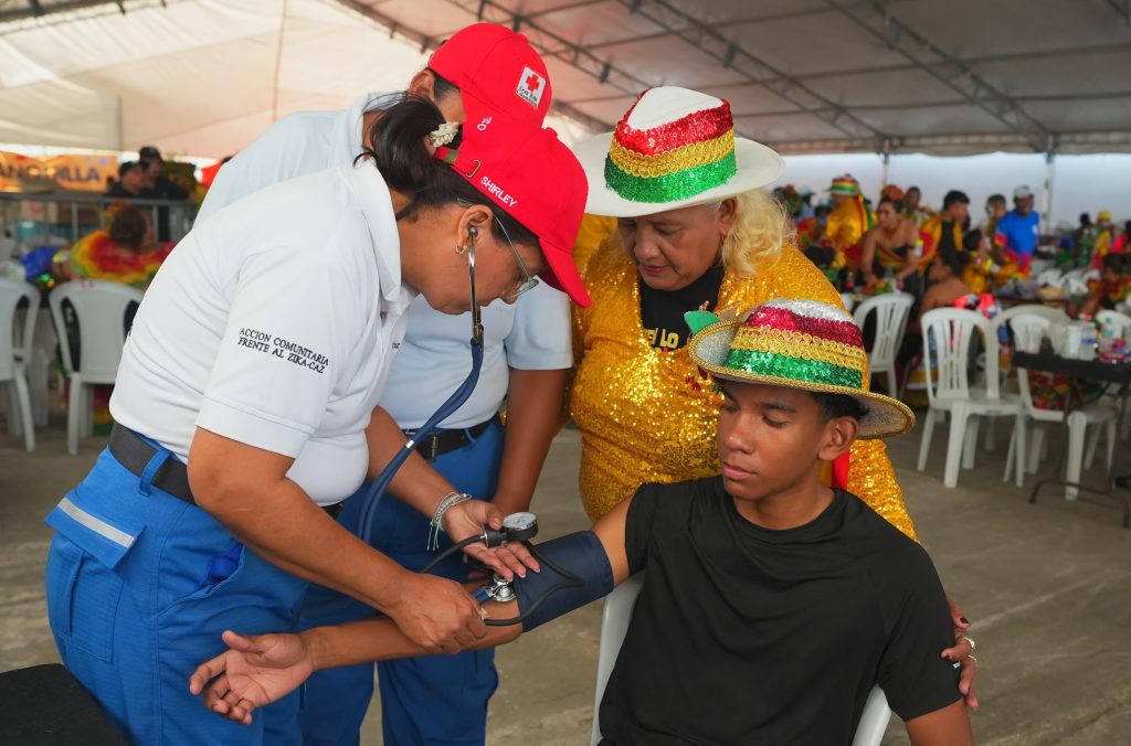 Zona de Bienestar en la Vía 40 atendió a más de 10.700 hacedores del Carnaval de Barranquilla 2026