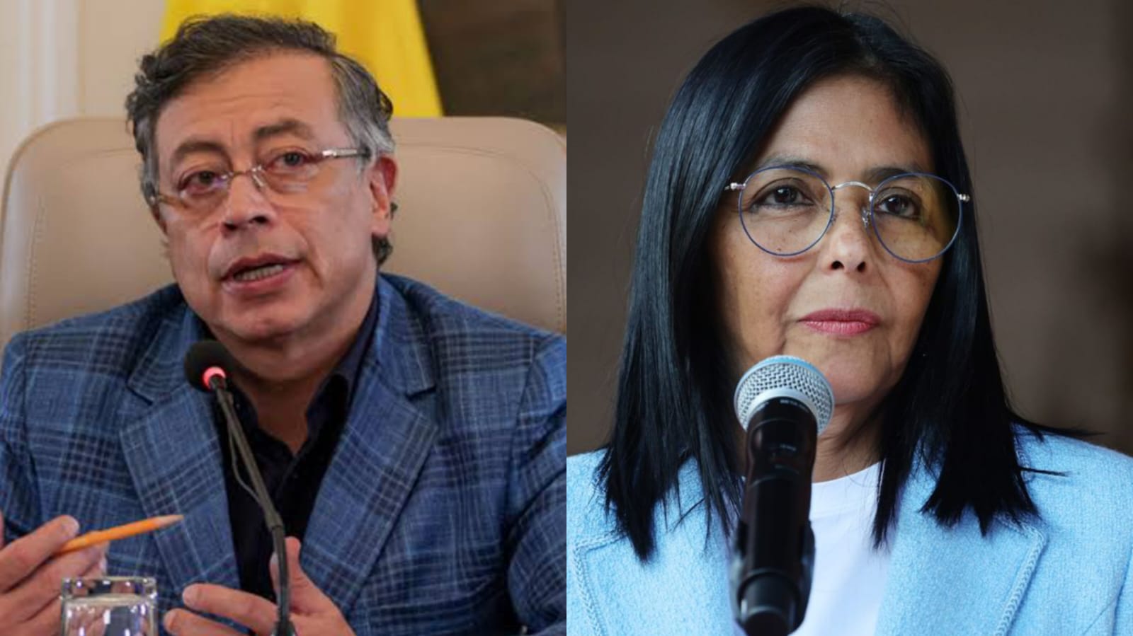 Petro y Delcy Rodríguez acuerdan próximo encuentro para fortalecer cooperación bilateral